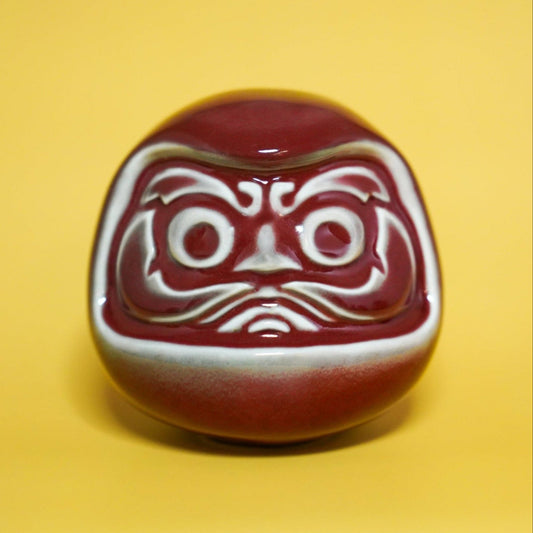 Mr. Daruma Chibi Maroon